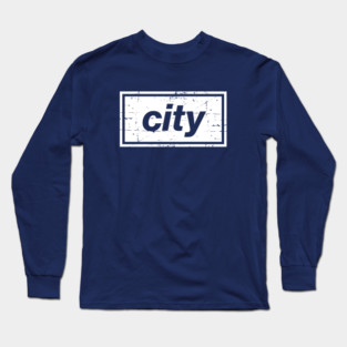 The White City Football Indie Music Manchester Long Sleeve T-Shirt