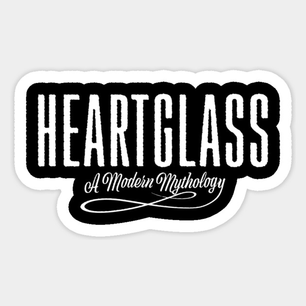 Heartglass (for dark materials) Sticker by Josh's Store 4