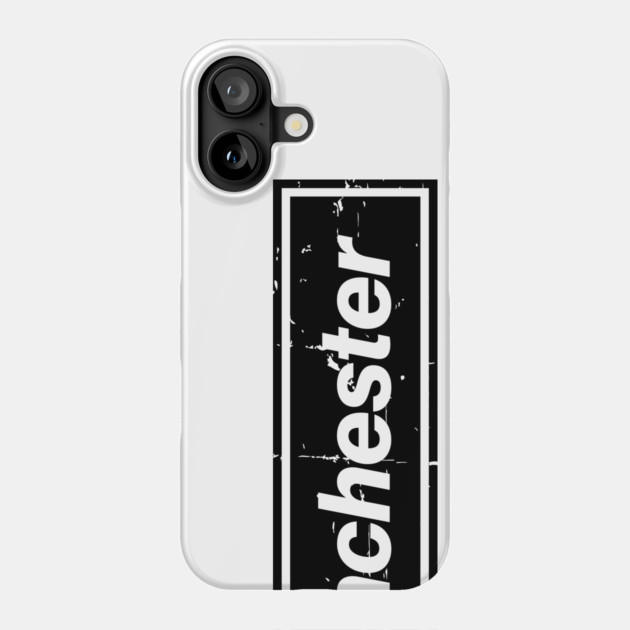 The Mancunian Indie Music Manchester Black Phone Case by Butter Creative