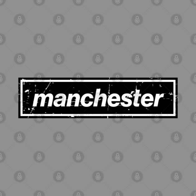 The Mancunian Indie Music Manchester Black by Butter Creative