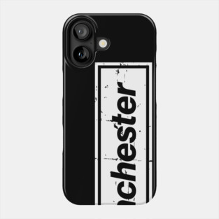 The Mancunian Indie Music Manchester White Phone Case