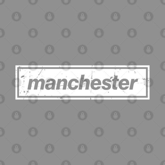 The Mancunian Indie Music Manchester White by Butter Creative