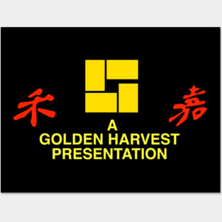 golden harvest Posters and Art