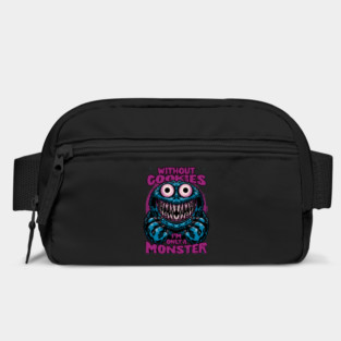 Monster Without Cookies - Creepy Evil Puppet Bag
