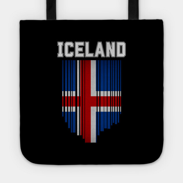 Iceland flag, icelandic flag Tote by eka123