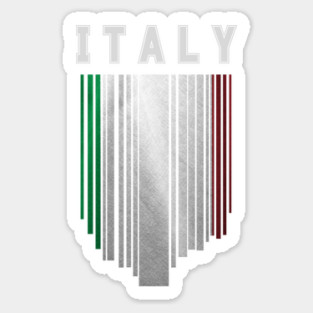 Italy flag, italian flag Sticker
