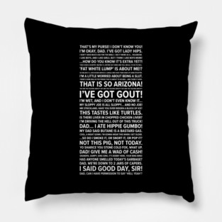 Bobby Hill Quotes Pillow