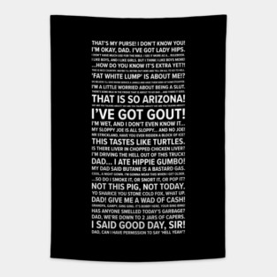 Bobby Hill Quotes Tapestry
