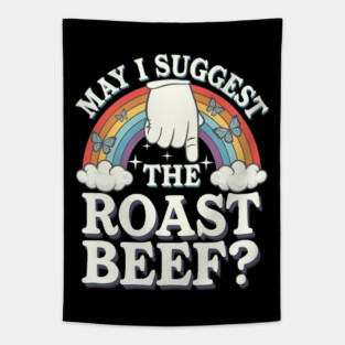 Inappropriate humor sarcastic Tapestry