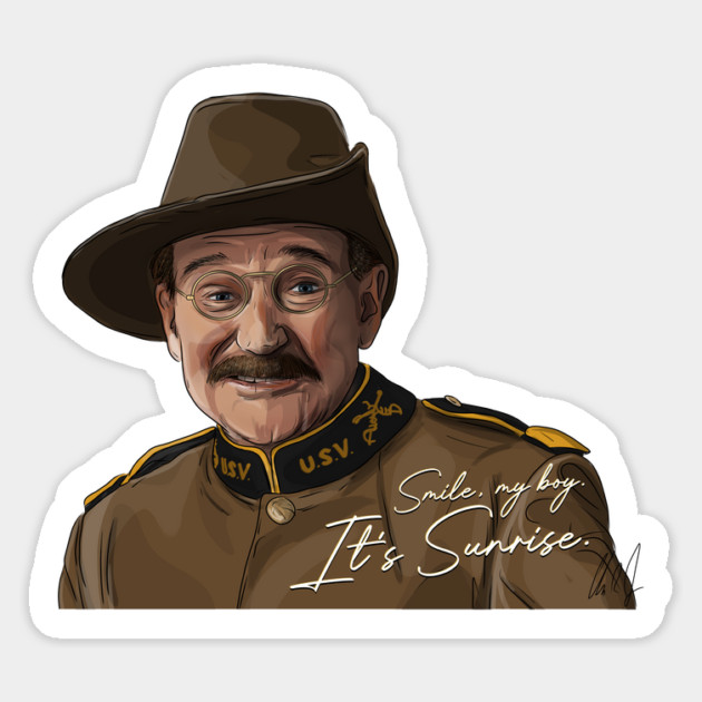 Night At The Museum: Smile, My Boy. It's Sunrise. Magnet by 51Deesigns