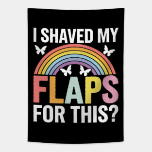 Inappropriate humor sarcasm Tapestry