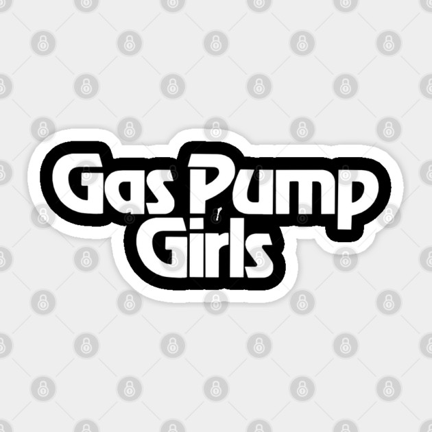 Gas Pump Girls 1979 Sticker by The Daily Ghost