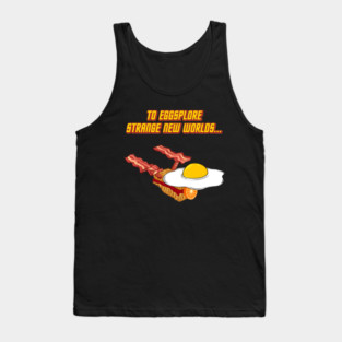 To Eggsplore Strange New Worlds Tank Top