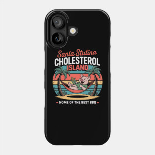 Santa Statina Cholesterol Island Phone Case