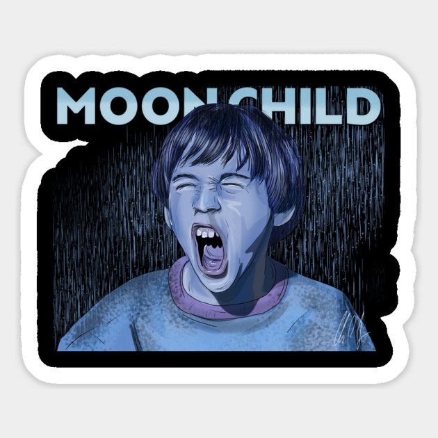 The Neverending Story: Moon Child Magnet by 51Deesigns
