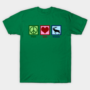 Peace Love Wildlife T-Shirt