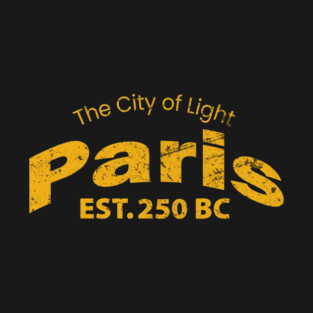 Paris France grunge texture design T-Shirt