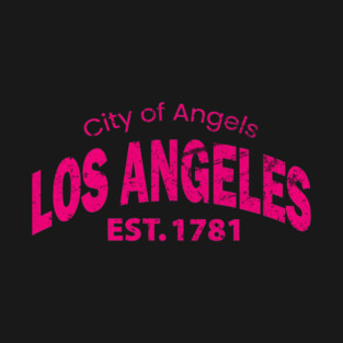 los angeles grunge texture design T-Shirt