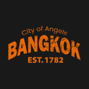 bangkok thailand grunge texture design T-Shirt