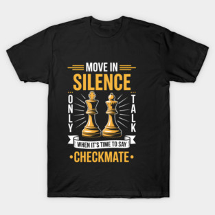 Funny Chessboard Chess Piece Inspiration Support T-Shirt
