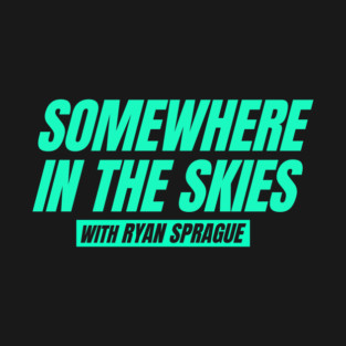 Somewhere in the Skies Podcast Logo T-Shirt