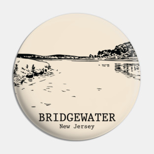 Bridgewater - New Jersey Pin