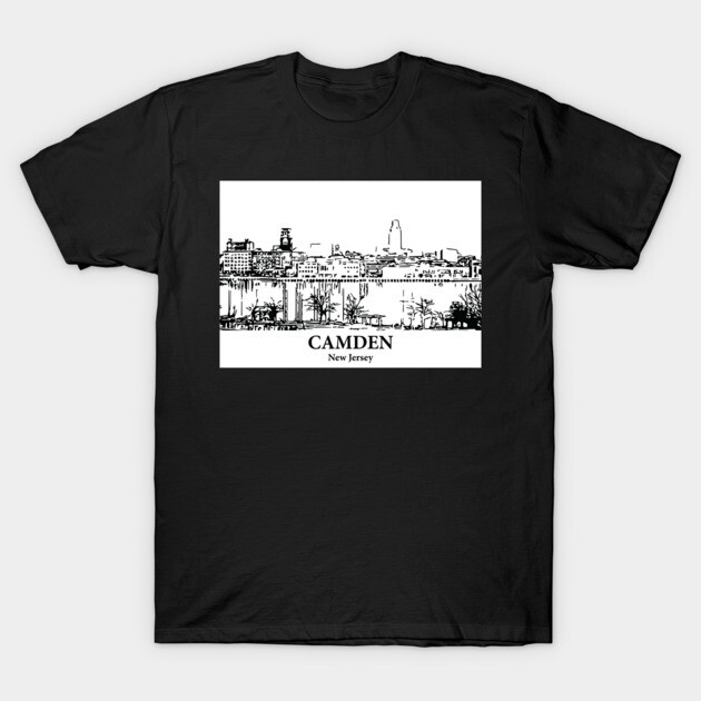 Camden - New Jersey T-Shirt by Lakeric