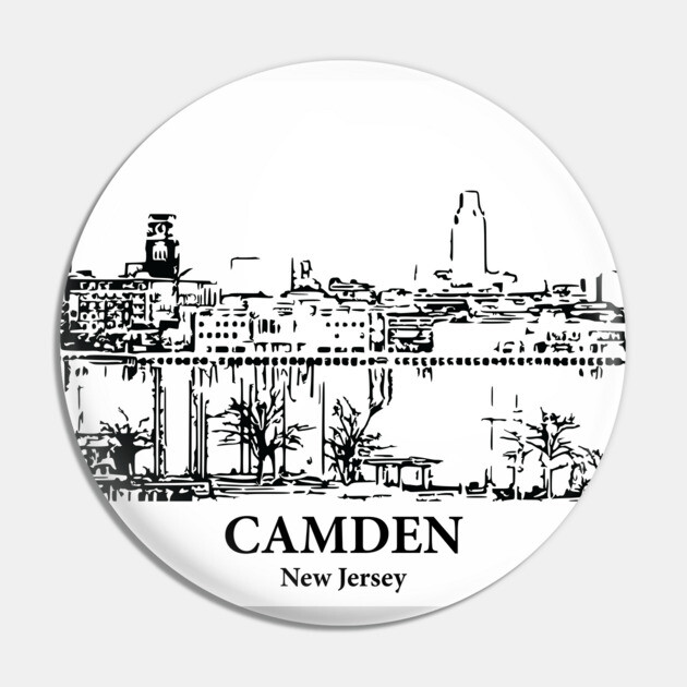 Camden - New Jersey Pin by Lakeric