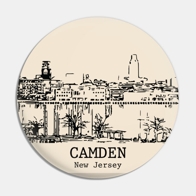 Camden - New Jersey Pin by Lakeric