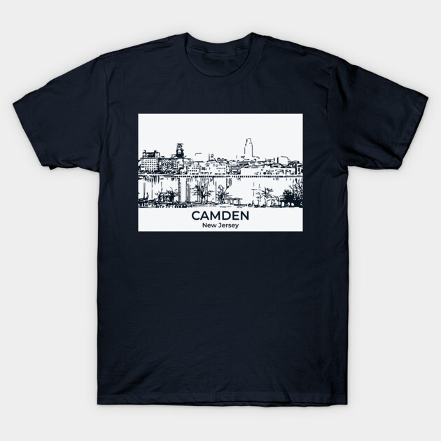 Camden - New Jersey T-Shirt by Lakeric