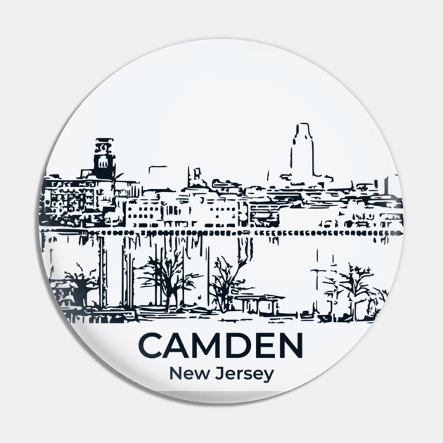 Camden - New Jersey Pin by Lakeric