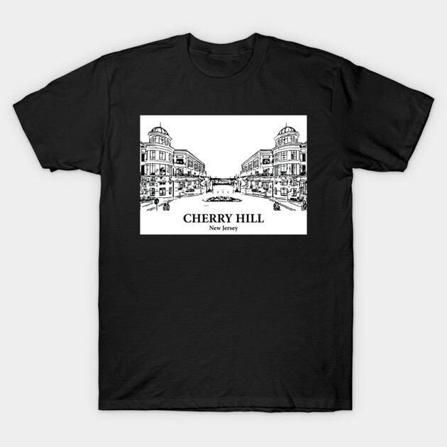 Cherry Hill - New Jersey T-Shirt by Lakeric