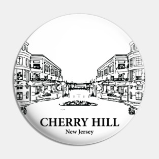 Cherry Hill - New Jersey Pin