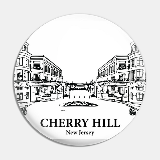 Cherry Hill - New Jersey Pin by Lakeric