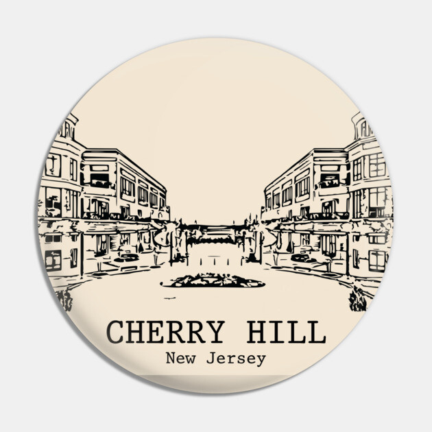 Cherry Hill - New Jersey Pin by Lakeric