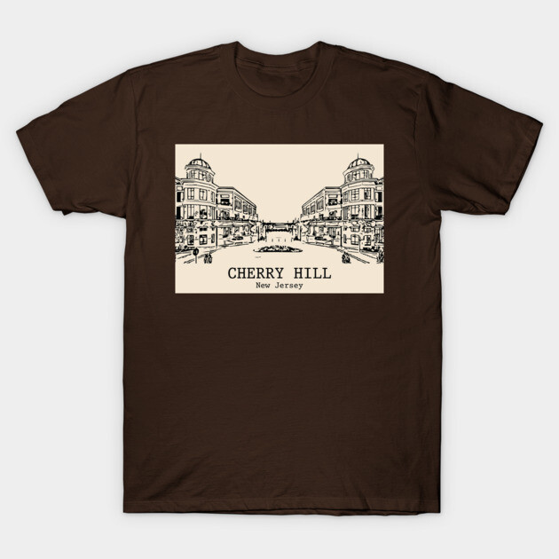 Cherry Hill - New Jersey T-Shirt by Lakeric