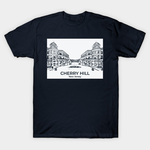 Cherry Hill - New Jersey T-Shirt by Lakeric