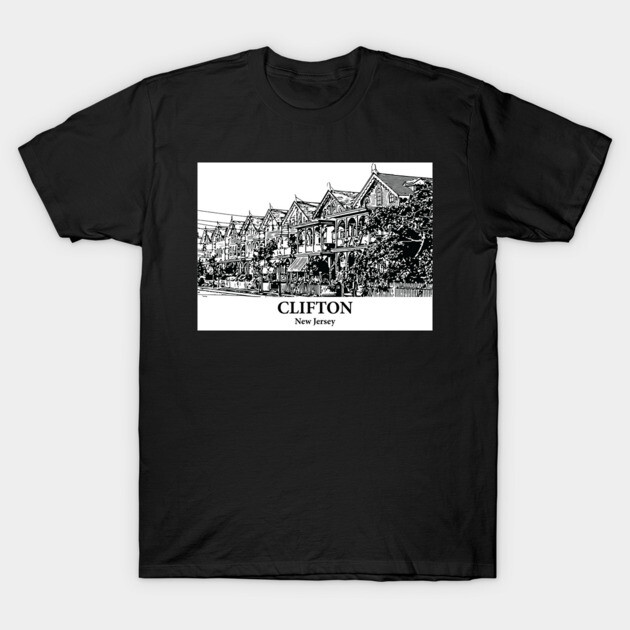 Clifton - New Jersey T-Shirt by Lakeric