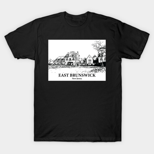 East Brunswick - New Jersey T-Shirt by Lakeric