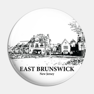East Brunswick - New Jersey Pin