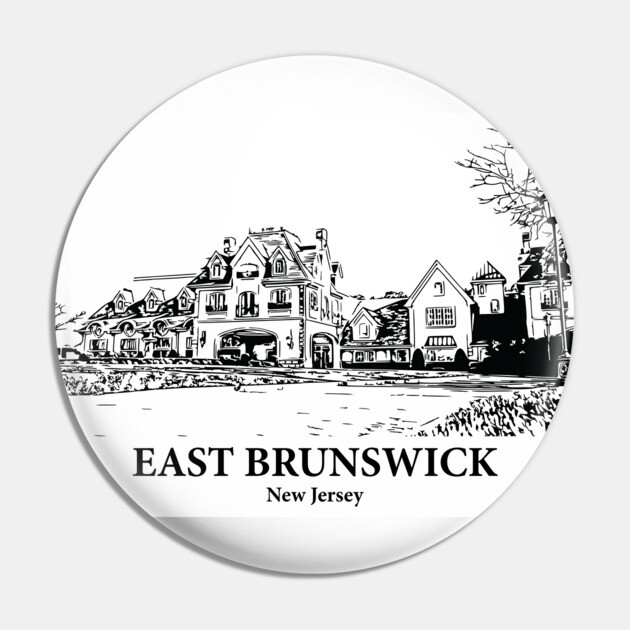 East Brunswick - New Jersey Pin by Lakeric