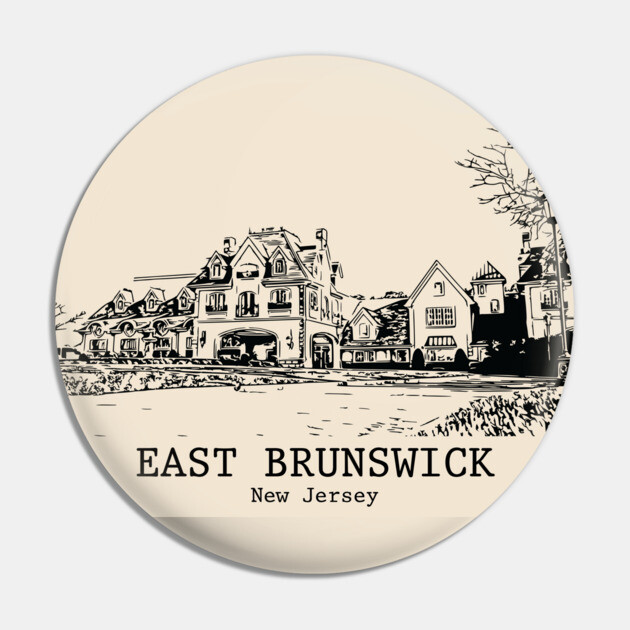 East Brunswick - New Jersey Pin by Lakeric
