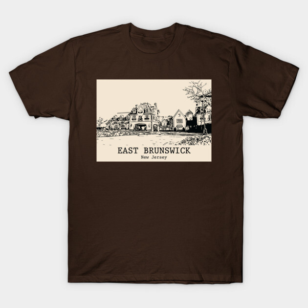 East Brunswick - New Jersey T-Shirt by Lakeric