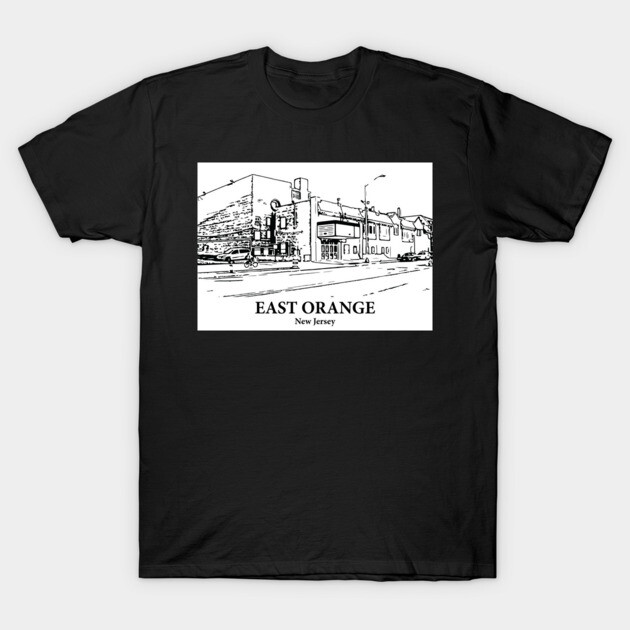 East Orange - New Jersey T-Shirt by Lakeric