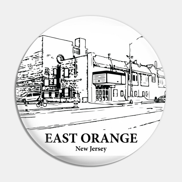 East Orange - New Jersey Pin by Lakeric