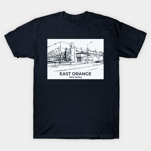 East Orange - New Jersey T-Shirt by Lakeric
