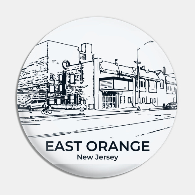 East Orange - New Jersey Pin by Lakeric