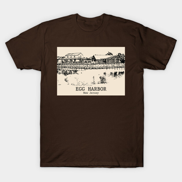 Egg Harbor - New Jersey T-Shirt by Lakeric