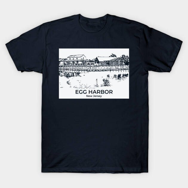 Egg Harbor - New Jersey T-Shirt by Lakeric