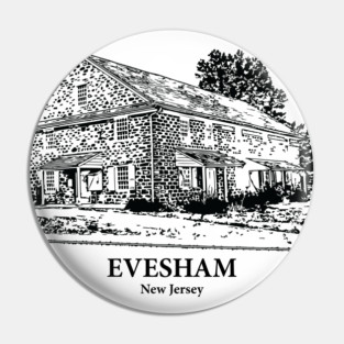 Evesham - New Jersey Pin